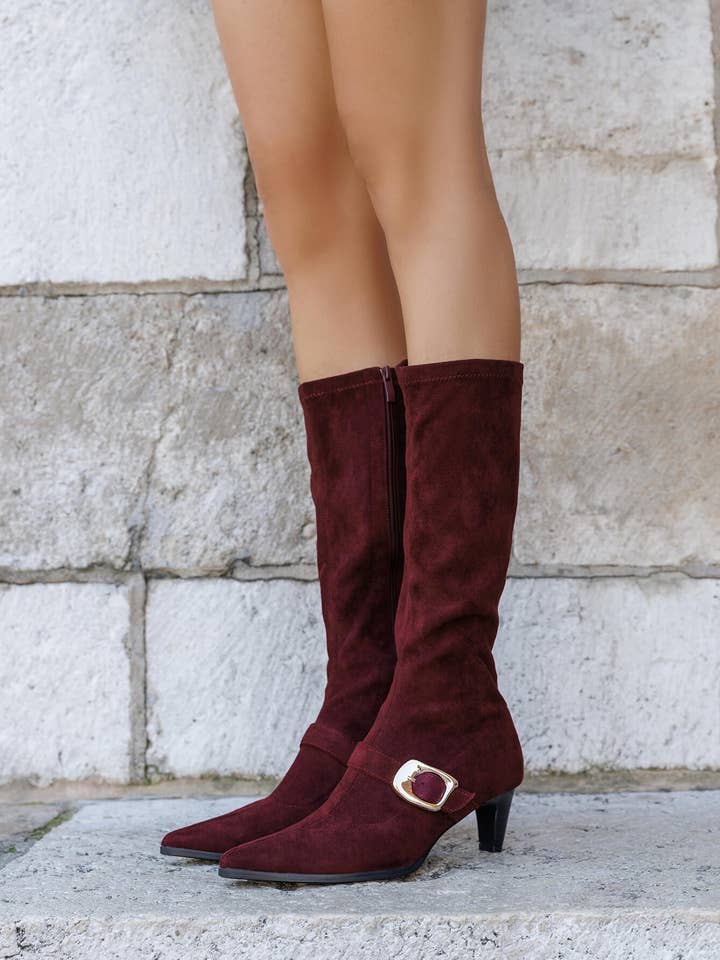 SWEET MAGIC SHOES & BAGS - Wholesale Boots - Women's - SUEDE BOOT0