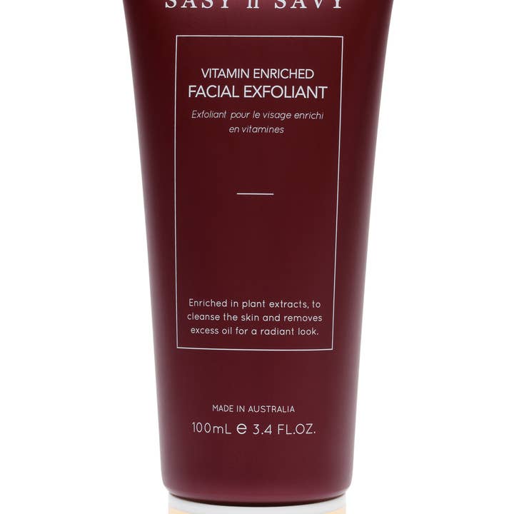 Vitamin Enriched Facial Exfoliant - 100ml for wholesale by Sasy n Savy Pty Ltd