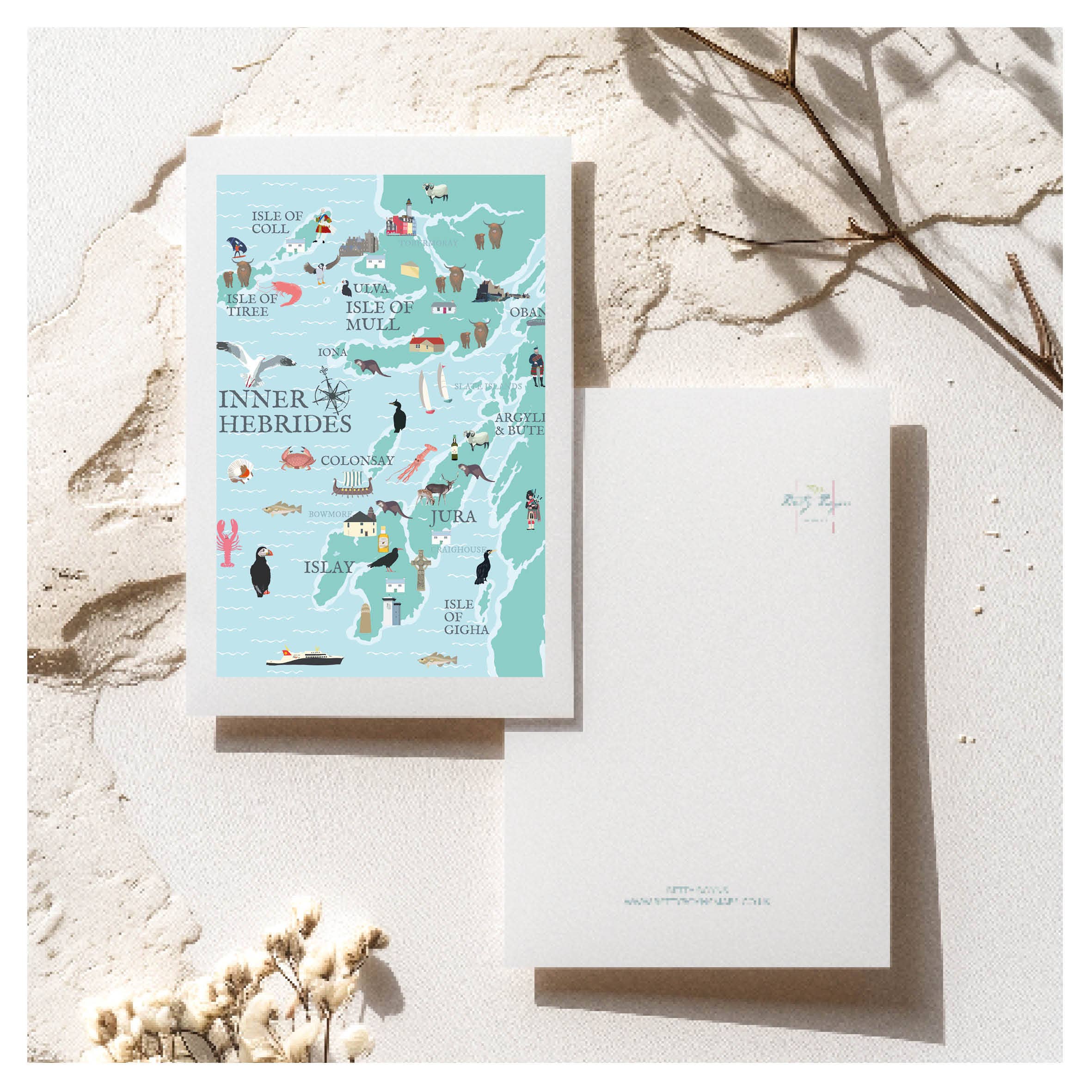 Betty Boyns Designs - Vendita all'ingrosso Cartoline - CARTOLINE CON MAPPE ILLUSTRATE52