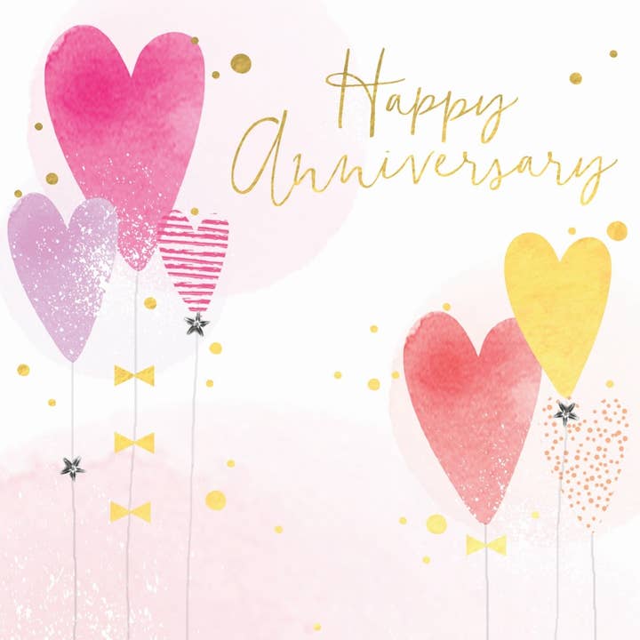 Joyeux anniversaire, carte de vœux faite main pour la vente par The Handcrafted Card Company