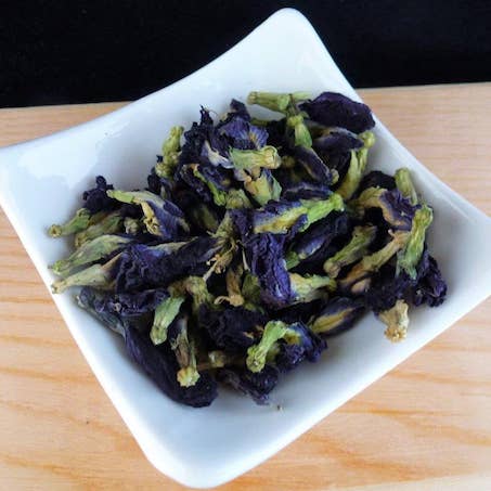 Flor de Ervilha-Borboleta - Corante Natural - 100 g por atacado de Marulin Limited