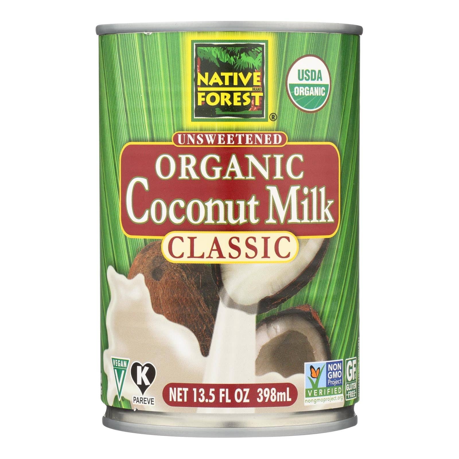 Ware Spark - Wholesale Non-Dairy Milk - Native Forest Organic Classic - Coconut Milk - Case Of 12 - 13.5 Fl Oz.0