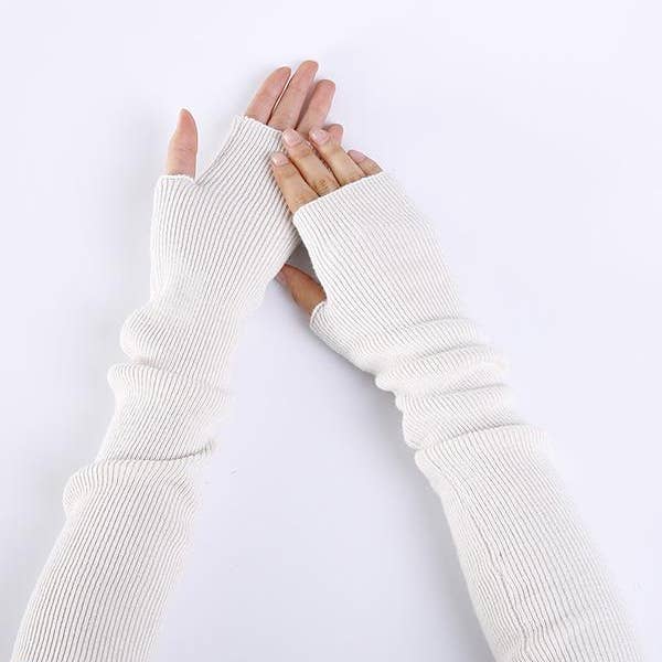 VividLux – wholesale Gloves – Women's – Knitted 7 Colors Sleevelet Accessories11