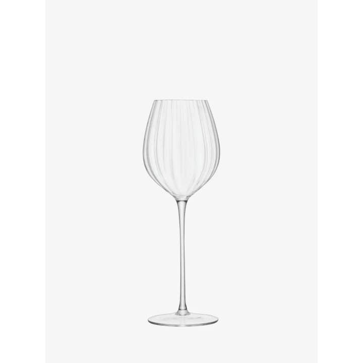 LSA International – wholesale Wine glass – Aurelia White Wine Glass 430ml Clear Optic x 2