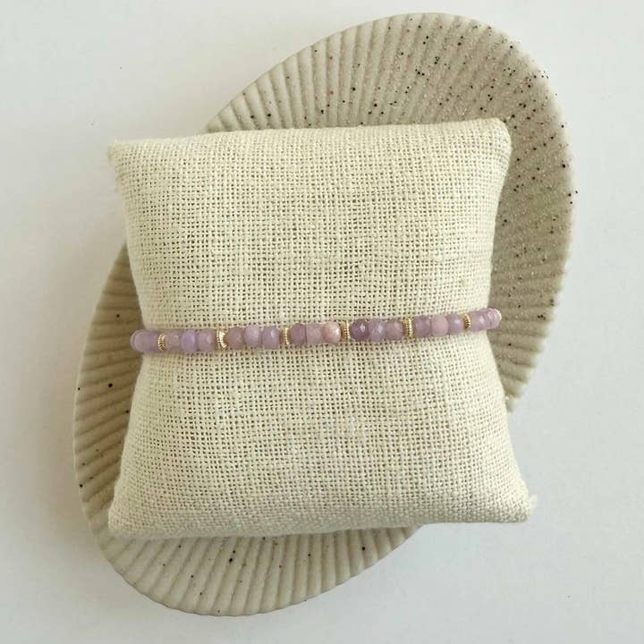 Purple Jade Gemstone Bracelet for wholesale by Hayden B. Jewelry