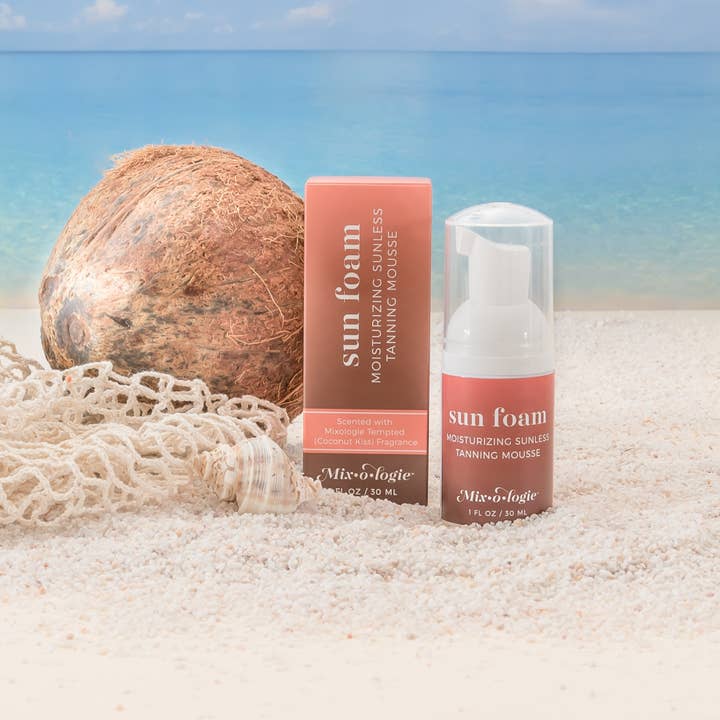 Mixologie - Wholesale Self-Tanner - Sunfoam Tanning Mousse Pre-Pack (Travel Size Bottles)