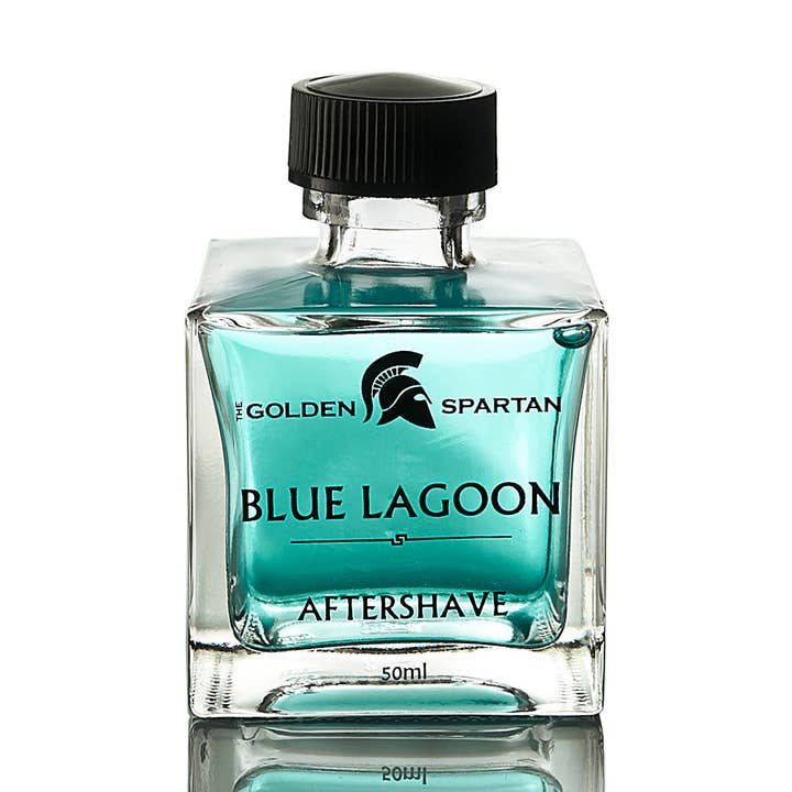Blue Lagoon Aftershave für den Großhandel von The Golden Spartan