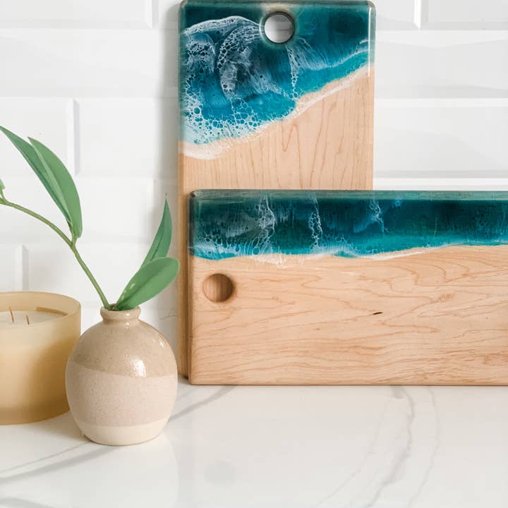 Planche de service Snack pour la vente par La Marée Art