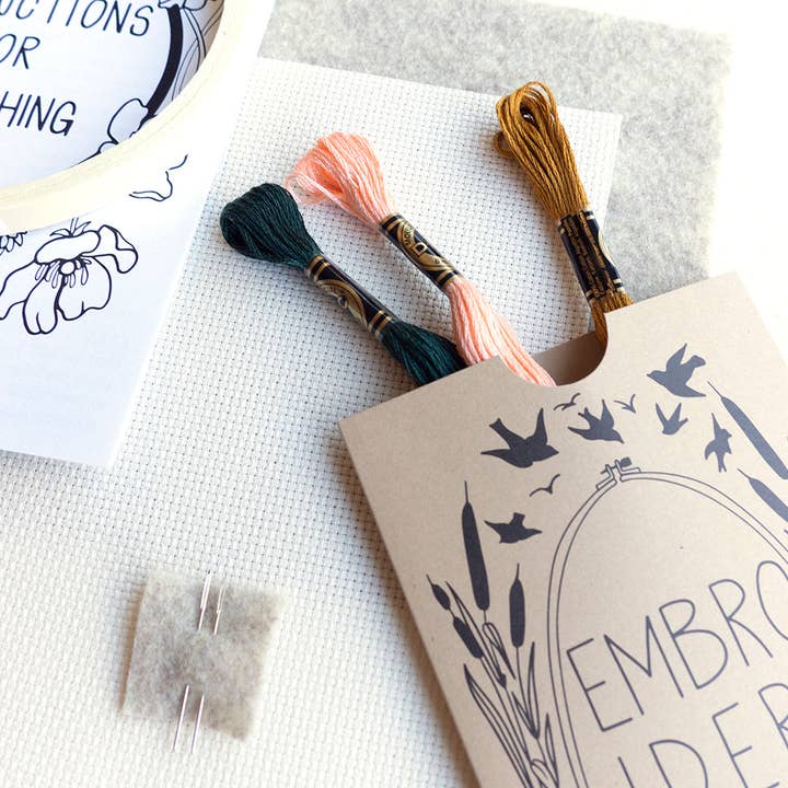 Junebug and Darlin - Wholesale Embroidery/Cross Stitch Supplies - Radical Feminist Kit