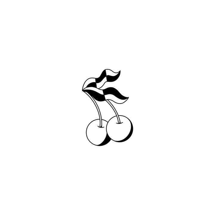Cherries Tattoo Pair *NEW F25 for wholesale by Tattly