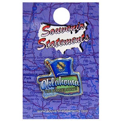 Oklahoma Lapel Pin Elements for wholesale by Jenkins Enterprises