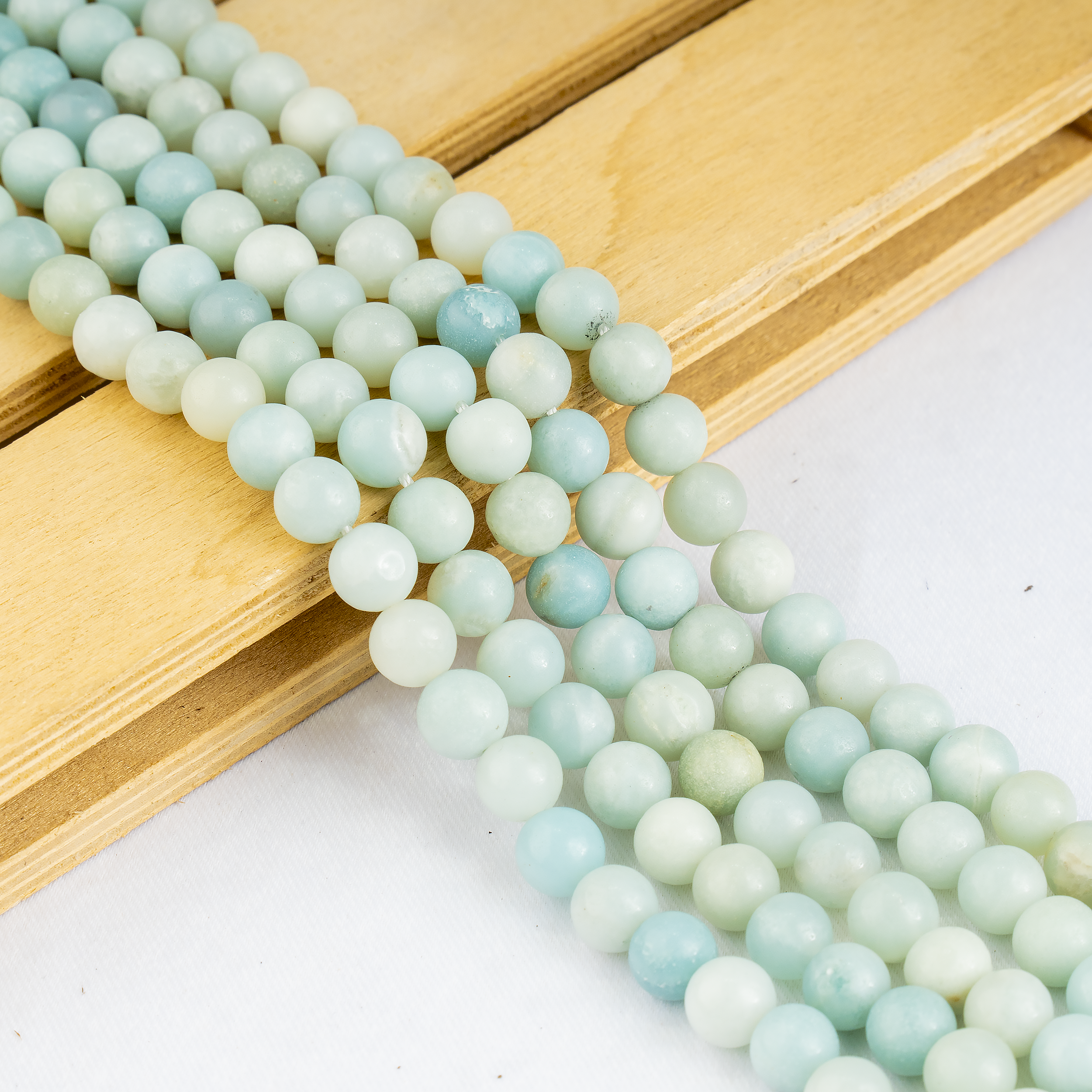 Soothing Crystals Beads - Wholesale Beads - Crystal Round Beads | Amazonite | Gemstone Healing Beads11