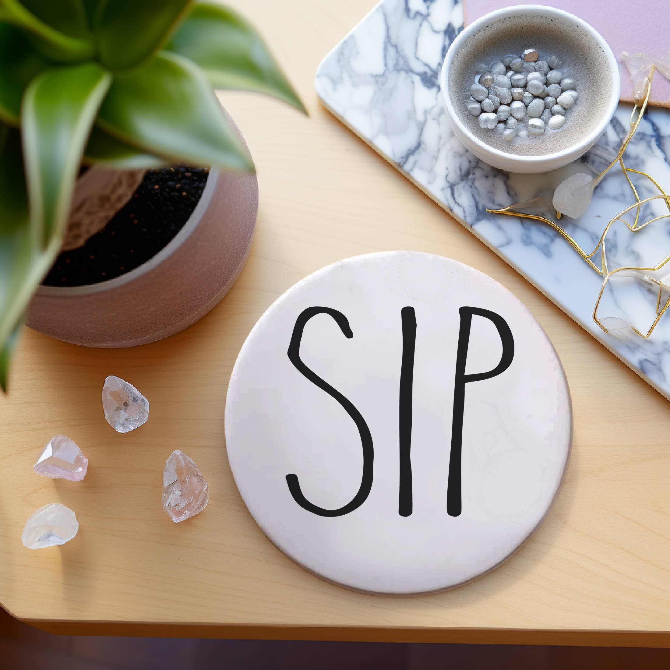 Gia Roma - Vente Sous-verre - Ensemble de dessous de verre Holiday Coasters, édition limitée65