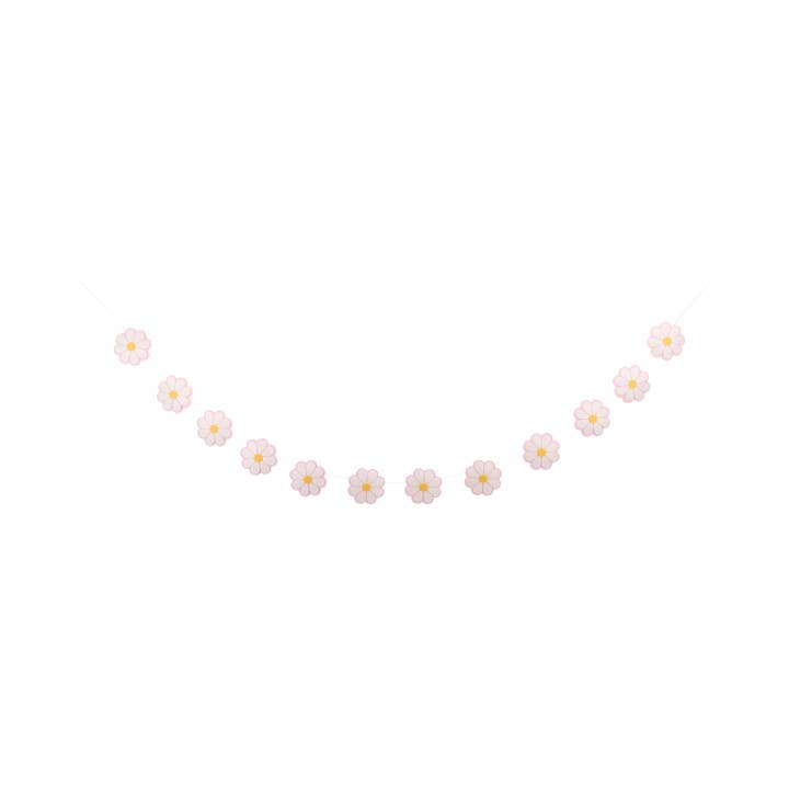 My Mind’s Eye - Wholesale Party Sign/Banner - PLGOG03 - Disco Daisy Puffy Felt Banner Set3