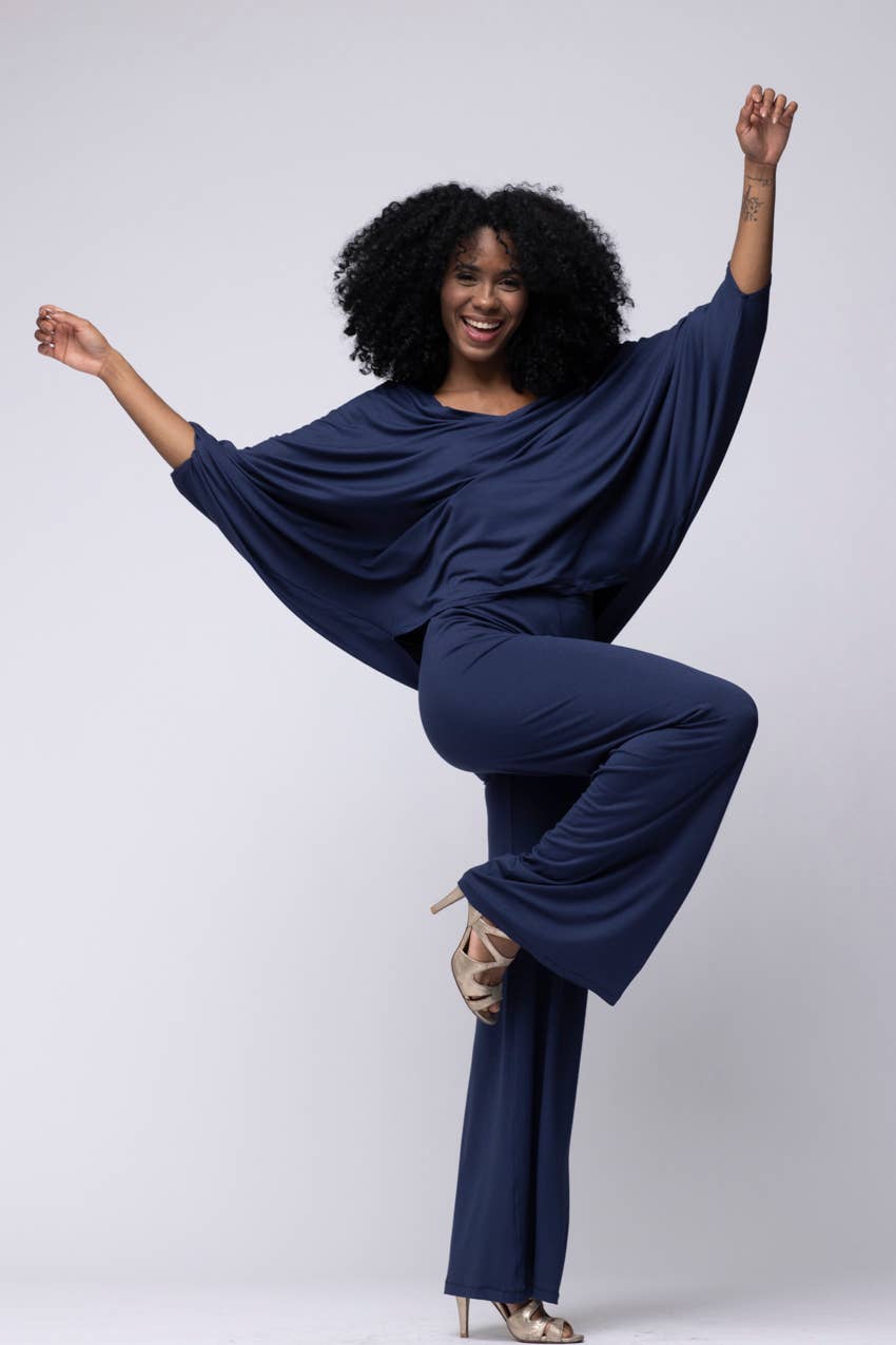 Il Quarto Stile – Engroshandel Bukser - Dame – Slide bukser med høj talje og vide ben16