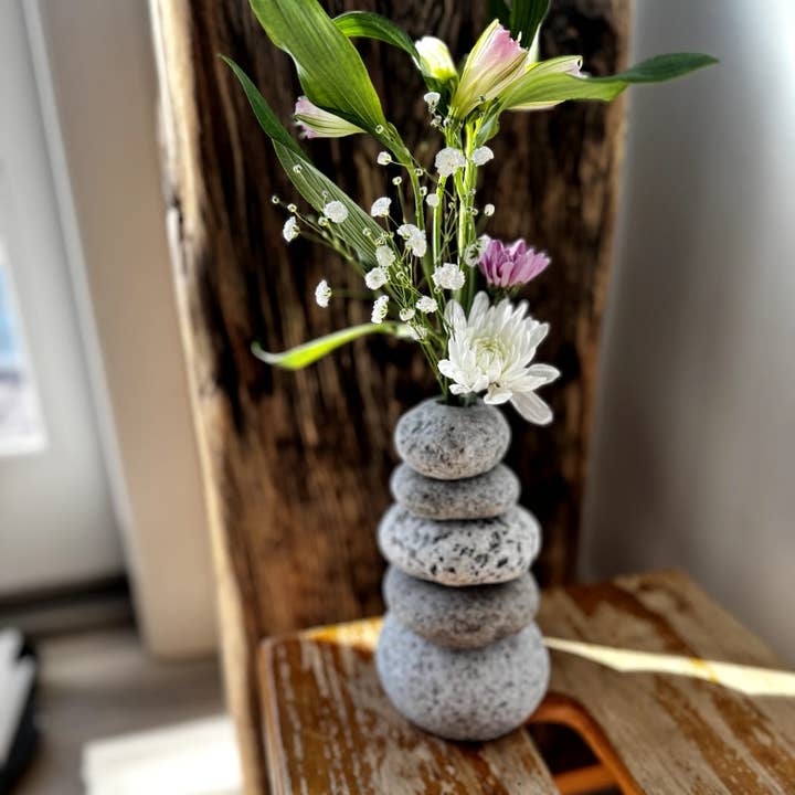 Cairn Vase for wholesale by Funky Rock Designs