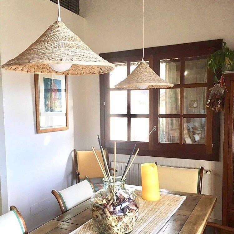 Geometrik Design - Wholesale Wall Stone - Boho Style Ceiling Lamp Boho Lighting0