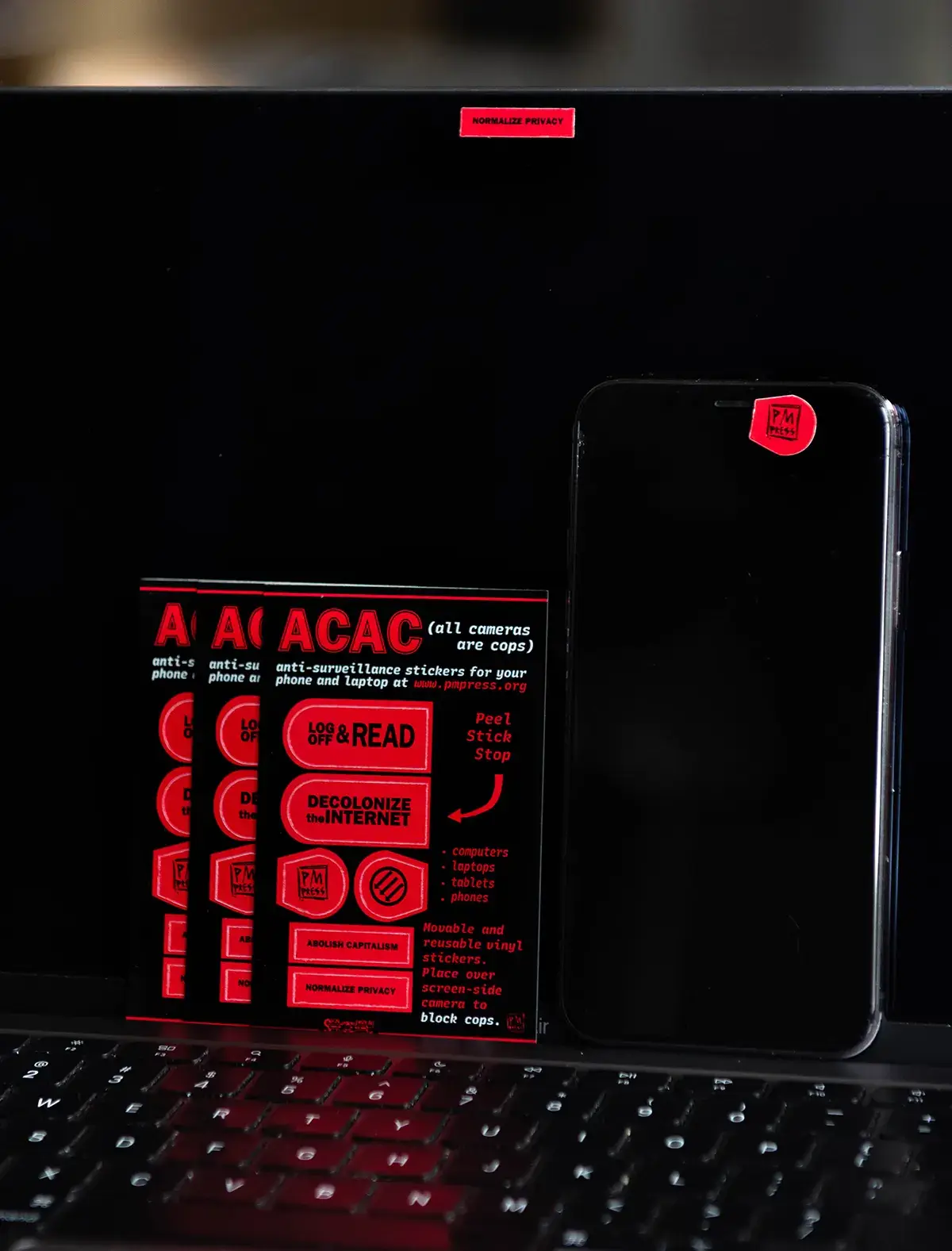 PM Press - Wholesale Sticker - ACAC Stickers2