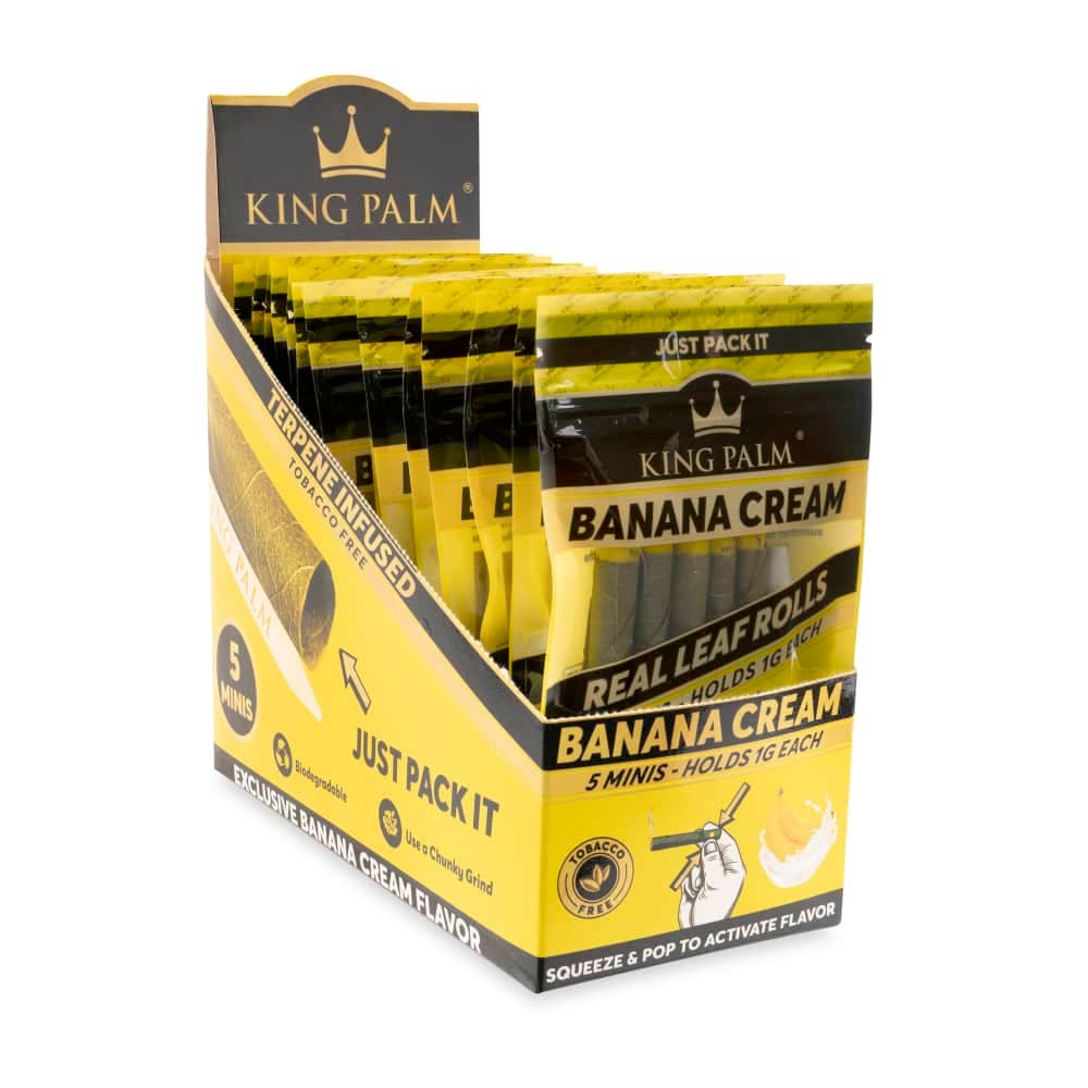 Cannatron - Wholesale Retailer Display - Paper & Novelty - King Palm 5pk Mini Flavored – 15ct Display23