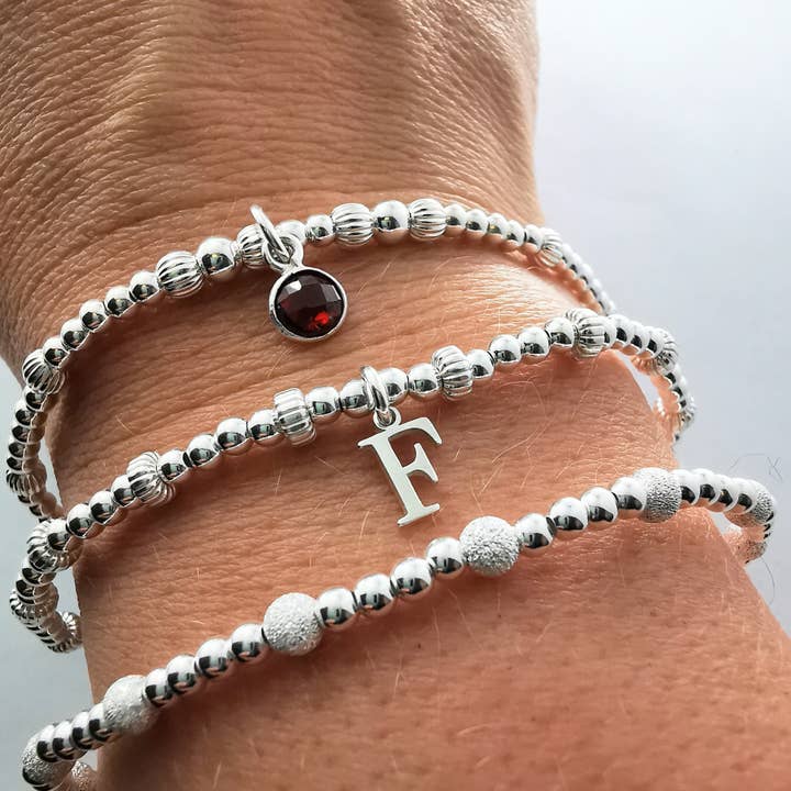 All Tho Glitters - Coleção Personalizada de Pulseiras Estrela de Prata de 1ª Lei por atacado de Sophellie Jewellery