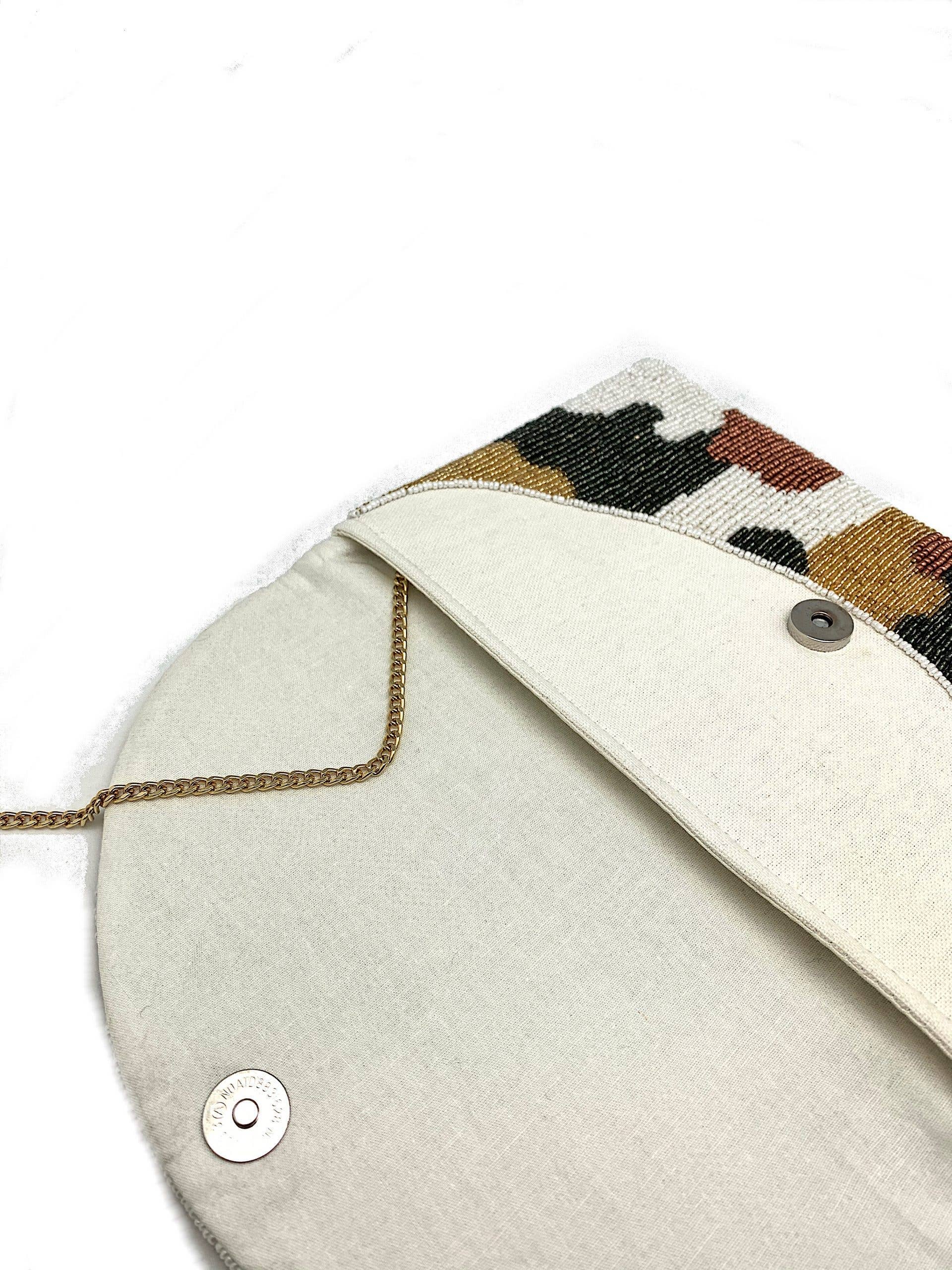 Ole – Großhandel Clutch – Damen – Camo Perlen Clutch LAC-SS-1982