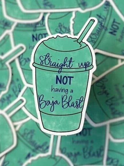 Não ter um autocolante Baja Blast Matte Soft Touch - Decalque por atacado de Korr Sticker Co