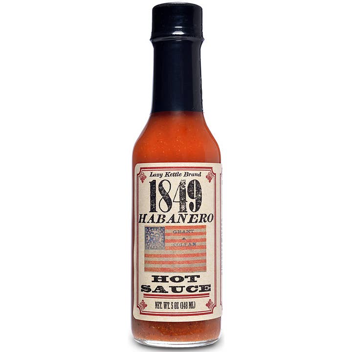 Golden West Specialty Foods - Wholesale Hot sauce - 1849 Brand All Natural Habanero Hot Sauce - 5 oz