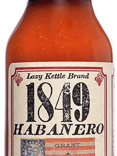 1849 Brand All Natural Habanero Hot Sauce - 5 oz for wholesale by Golden West Specialty Foods