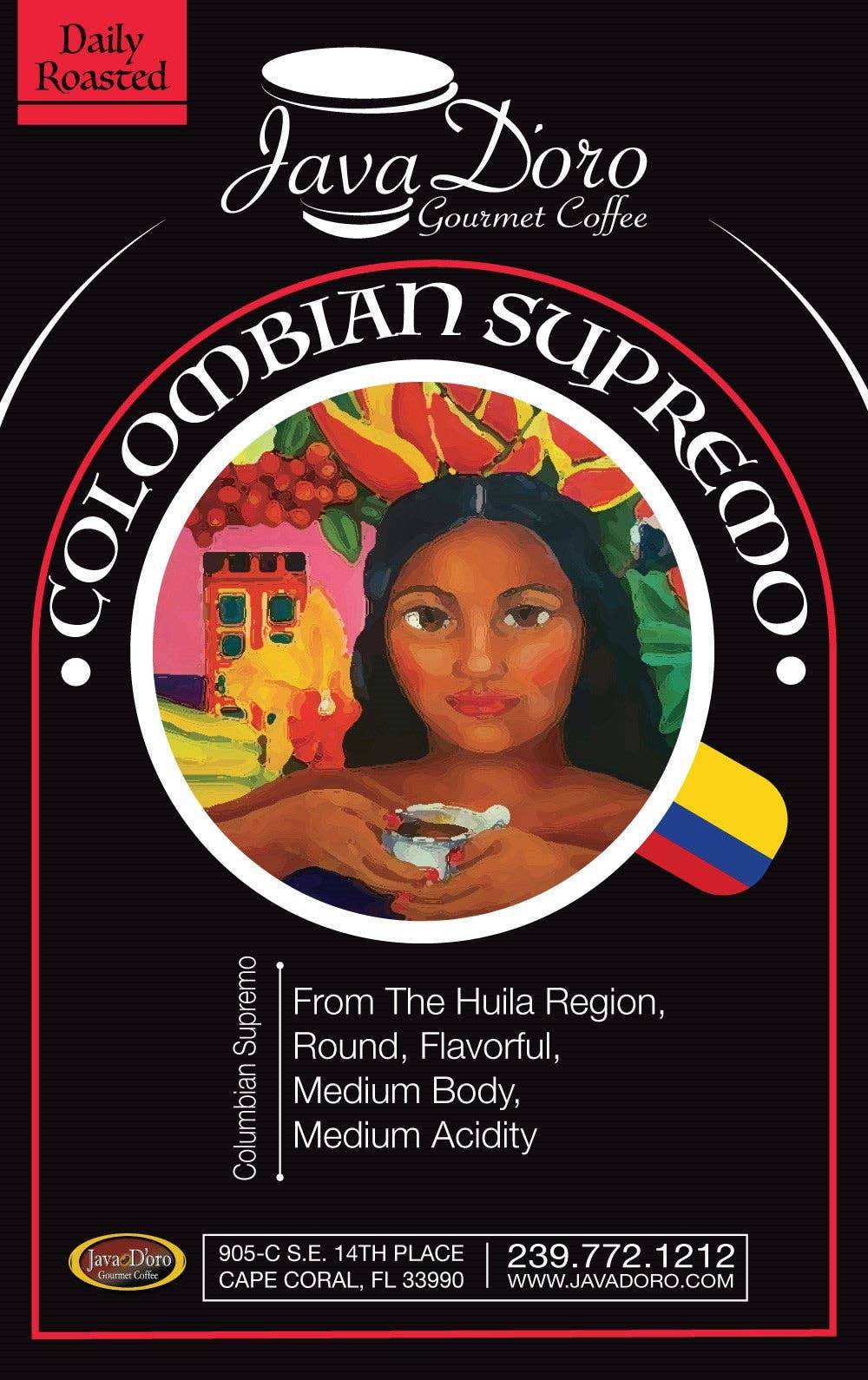 Java Doro - Wholesale Coffee Beans - Colombian Supremo1