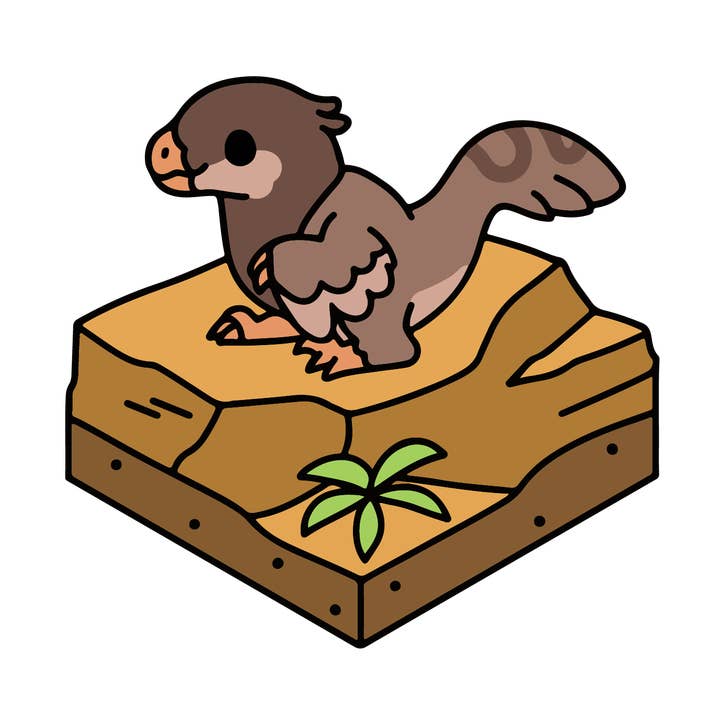 Rextooth Studios - Wholesale Sticker - Velociraptor Terrain Sticker0