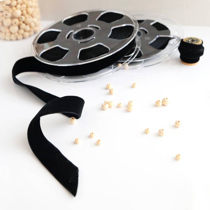 Such Good Supply – wholesale Ribbon – Gift wrapping – Black Double Sided Velvet Ribbon