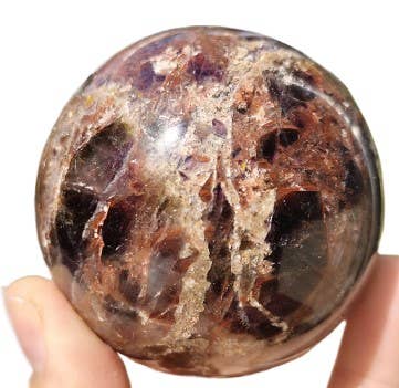 jiomind – wholesale Spiritual stone/crystal – Super 7 Quartz Crystal Sphere, Melody Stone, Sacred 7 Sphere12