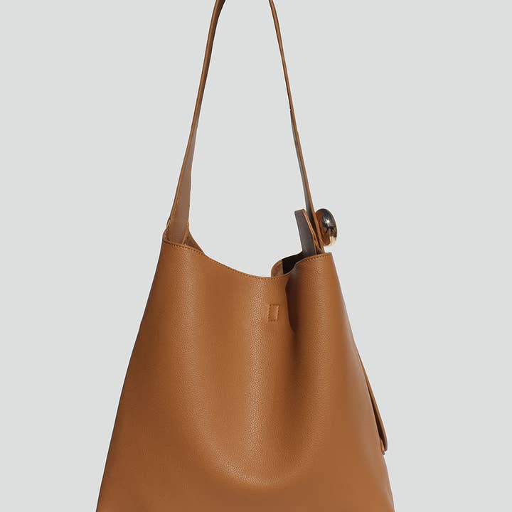 STREET LEVEL - Wholesale Shoulder Bag - Women's - Ellie Simple Tote
