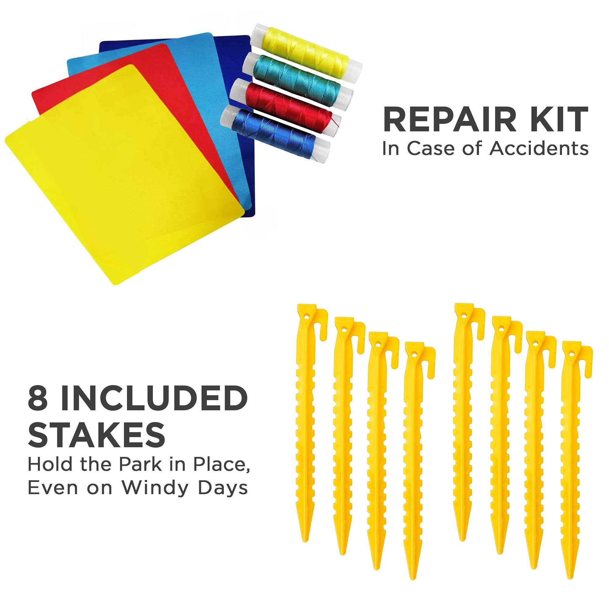 Sunny and Fun - Wholesale Inflatables - Inflatable Bounce House with Climbing Wall & More!9