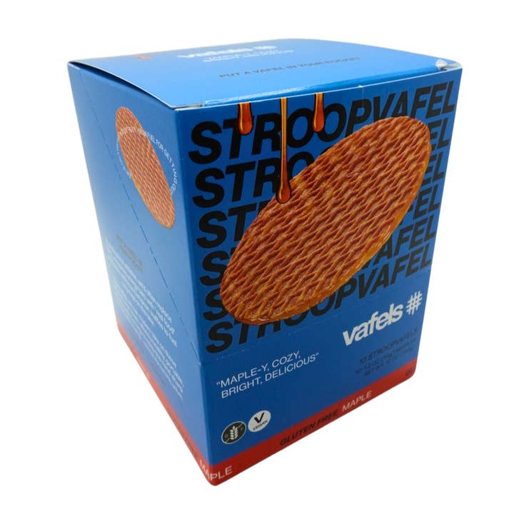 Vafels - Wholesale Biscuit - Gluten-Free Maple Stroopvafels - 10ct box1