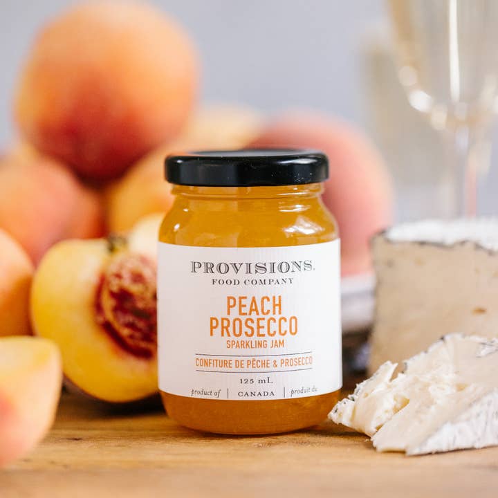 Provisions Food Company - Wholesale Jam/Jelly - Peach Prosecco Sparkling Jam