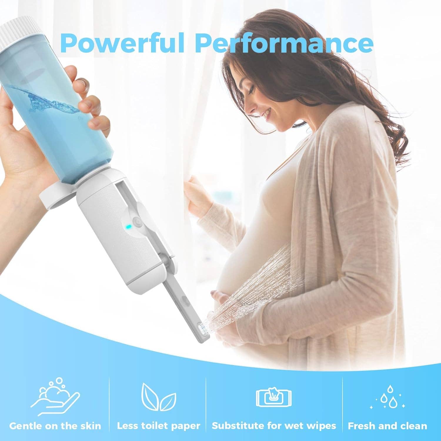 VIGOR - Wholesale Toilet Spray - Personal Handheld Bidet Electric Foldable Pocket Spray5