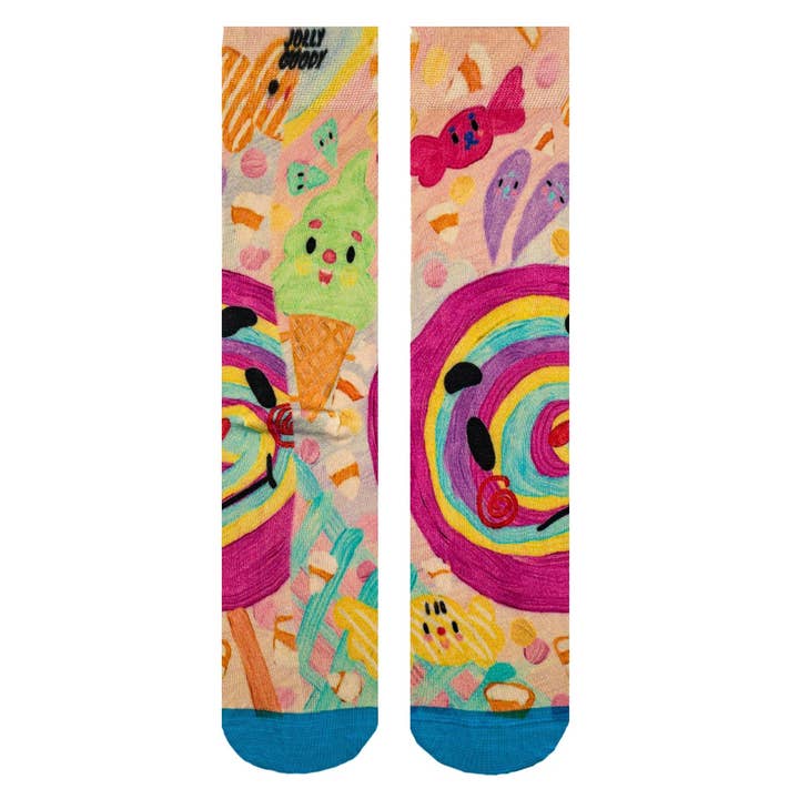 Chaussettes Sourires Heureux – Égayez Votre Journée à Chaque Pas pour la vente par Jolly Goody