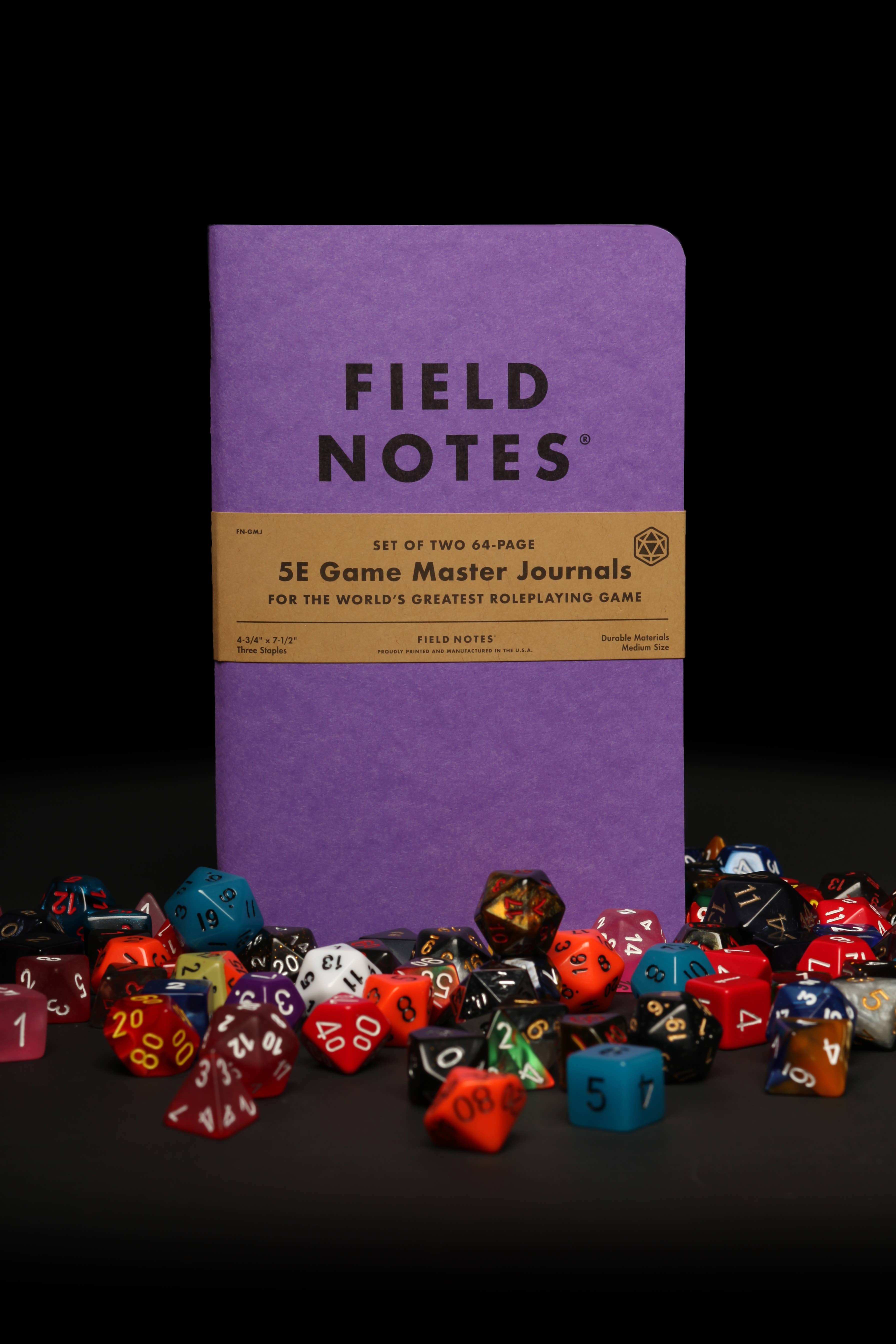 Field Notes - Wholesale Journal/Diary - 5E Game Master Journals1