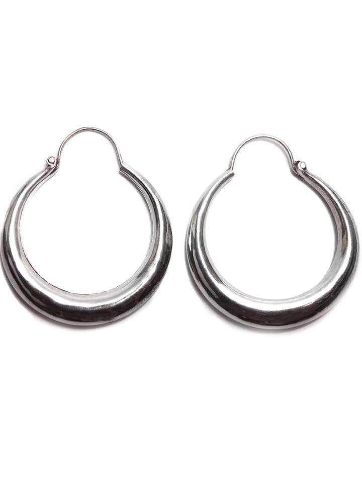 Hollow Hoops for wholesale by Zig Zag Asian Collection