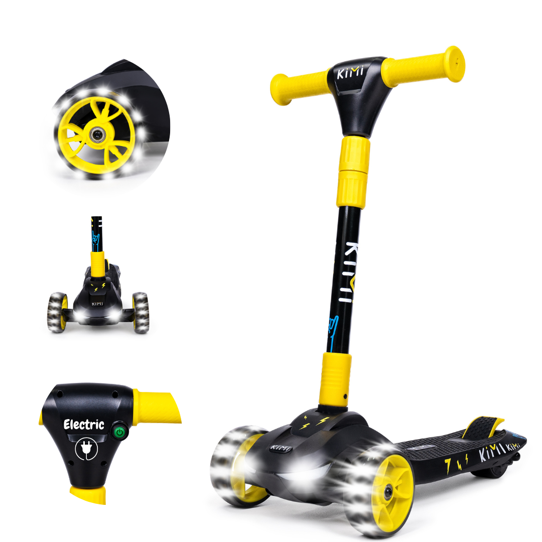 Kimi Electric Scooter For Kids and Toddlers 2-9 Yellow Free for wholesale on Faire18