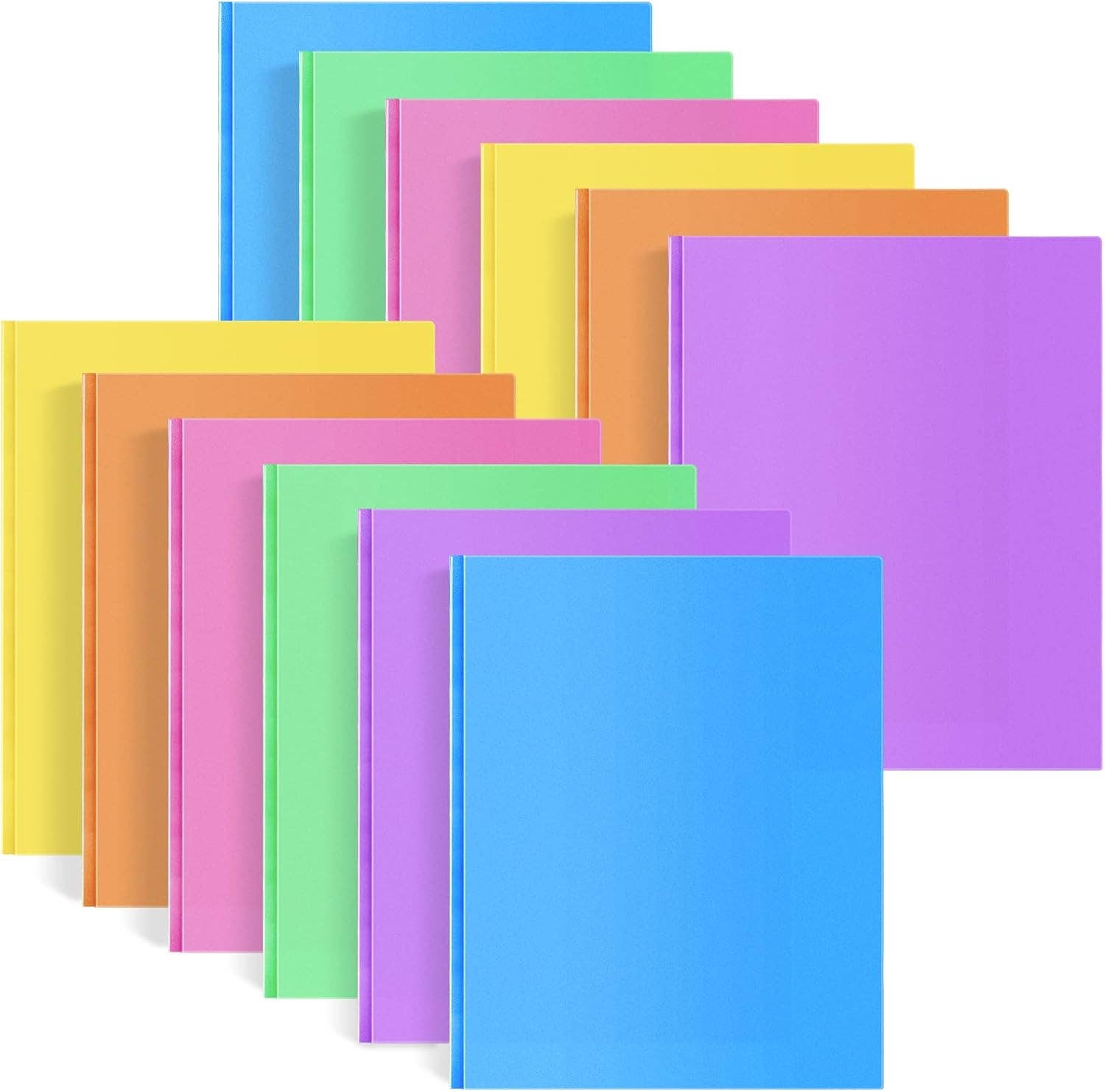 Crover - Wholesale Folders - Plastic Folder with 2 Pockets & 3 Prongs7