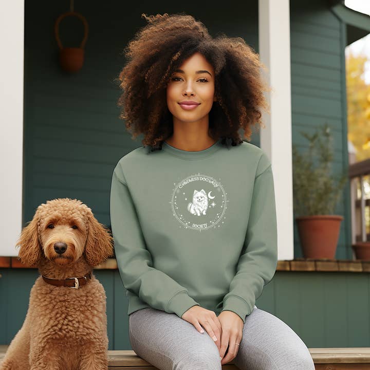 Childless Dog Lady Society Sweatshirt for wholesale by Soph & Lil Design