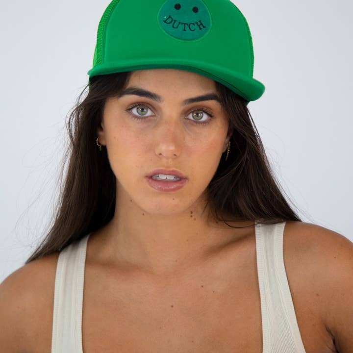 Verde Bottega Cappello da camionista Dutch Mesh - Adulti Bottega Green in vendita all'ingrosso su Faire