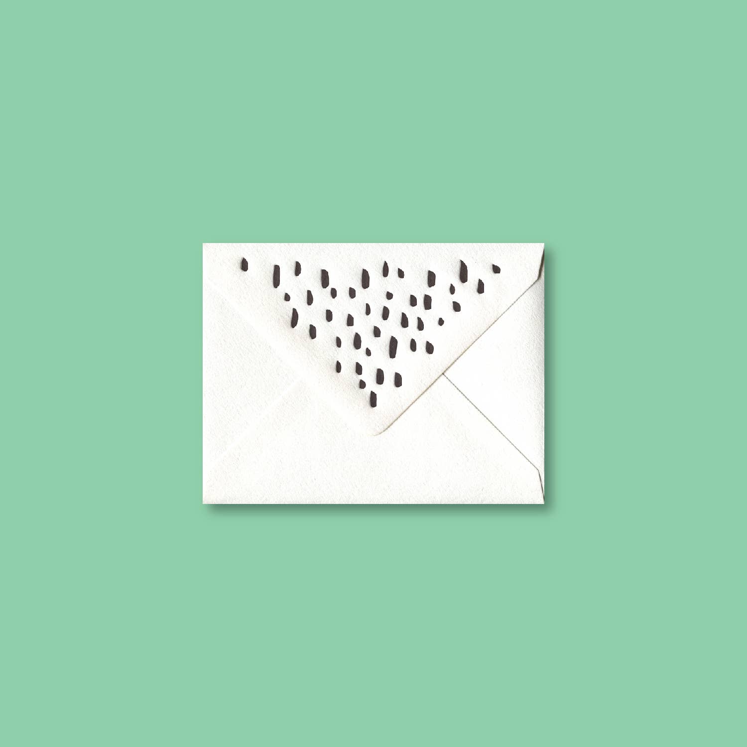 INK MEETS PAPER - Wholesale Stationery/Notecard Set - Abstract Pattern - social stationery (Boxed Set of 8 Flat)3