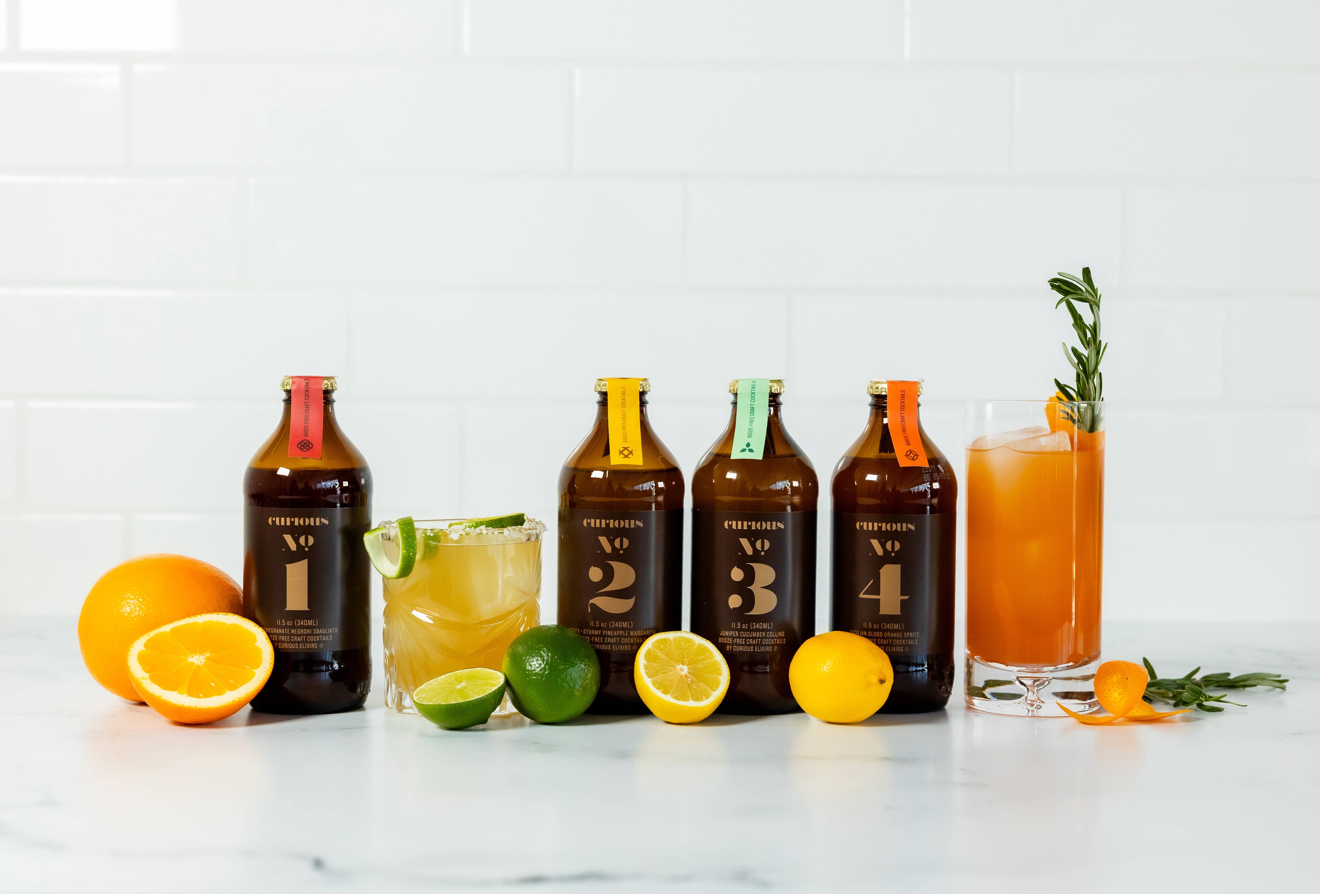 Curious Elixirs - Wholesale Non-Alcoholic Aperitif/Mocktail - New Customer Sample 8 Pack2