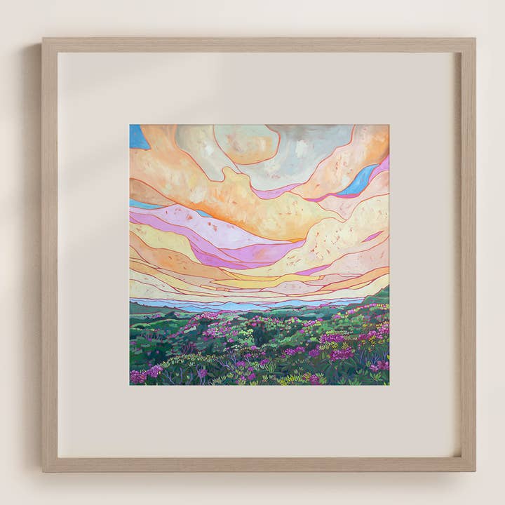 Mary Benson Art - Wholesale Art Print - Sherbet Skies PRINT