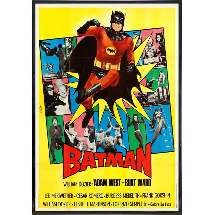 Shady Front - Wholesale Poster - Batman 1966 Italian B-Side Film Poster Print