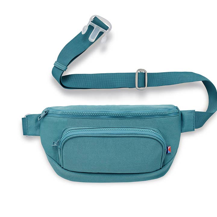 Kibou Diaper Belt Bag- Jade Canvas for wholesale by Kibou
