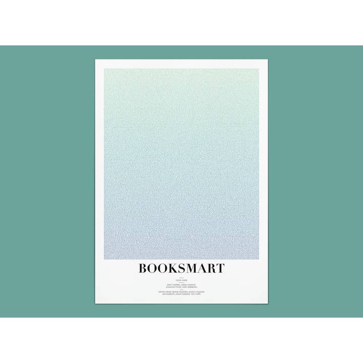 Fade Out Prints - Wholesale Art Print - Booksmart Film Script Movie Poster Art Print